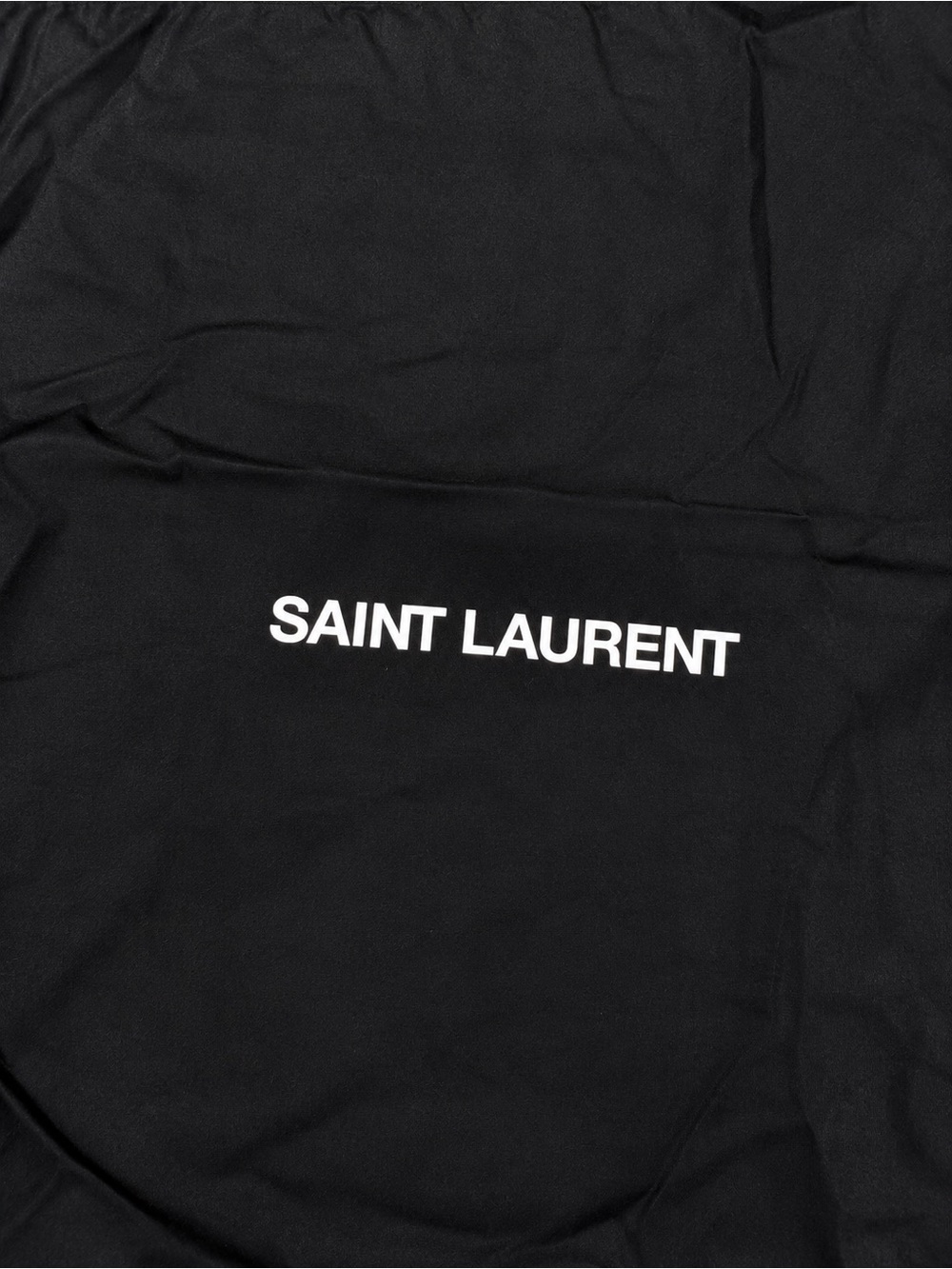 Saint Laurent Black Dust Bag Large 18โ x 23โ Drawstring Designer Storage Cover